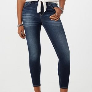 Westport Ankle Skinny Jeans size 10 light blue